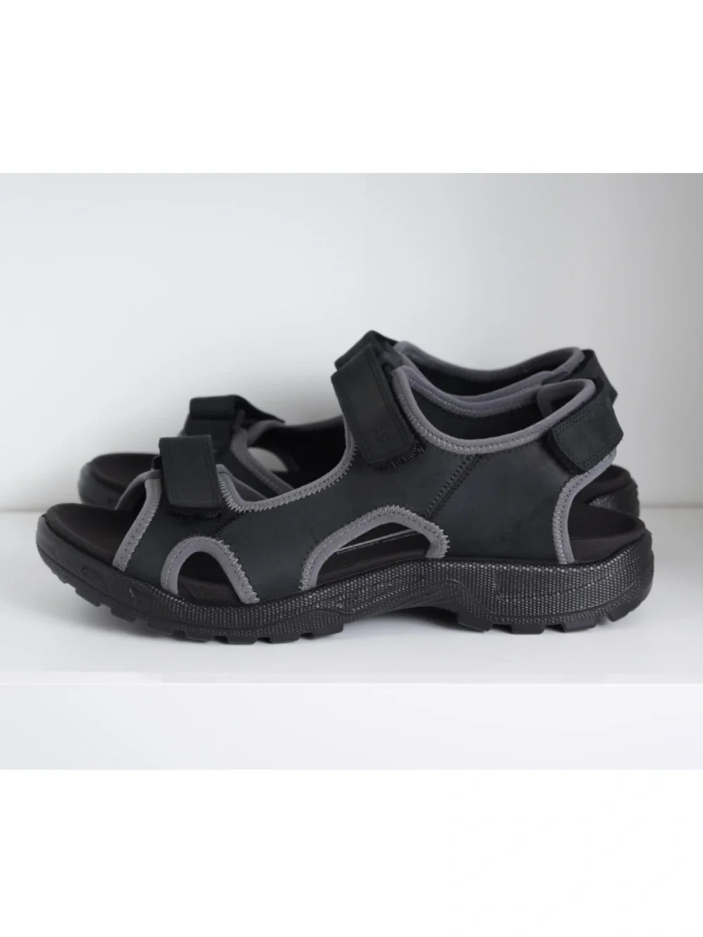 NEW ECCO Men’s US 11-11.5 M EU 45 Onroads Sport Sandals 690054 02001 Black
